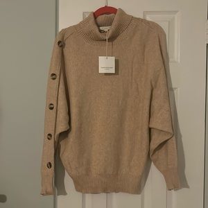 NWT beach lunch lounge tenley mock neck sweater